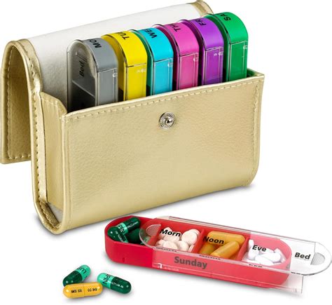 small pill box for wallet